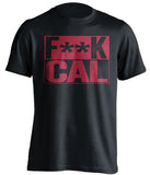 f**k cal stanford cardinals black shirt