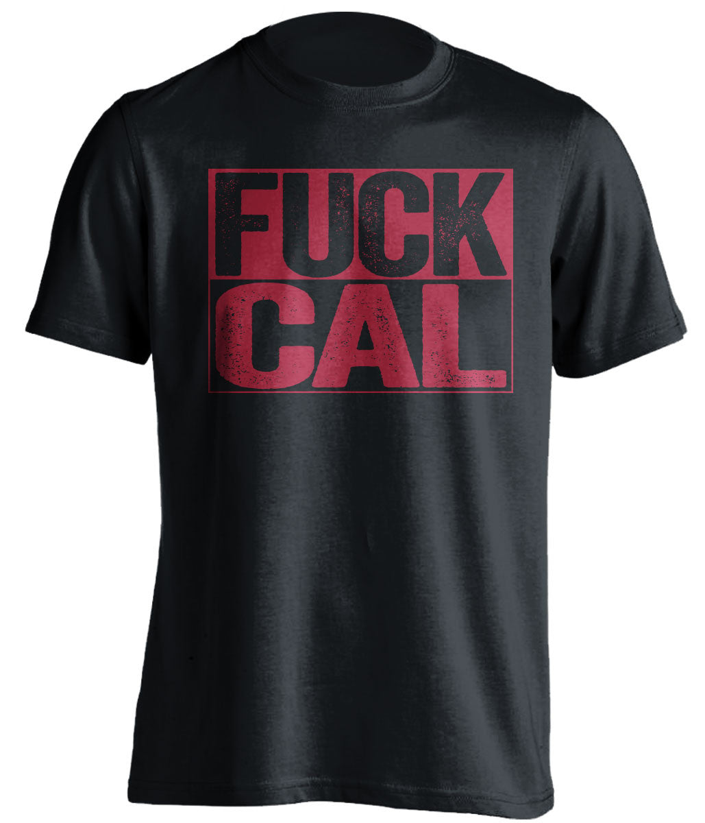fuck cal stanford cardinals black shirt