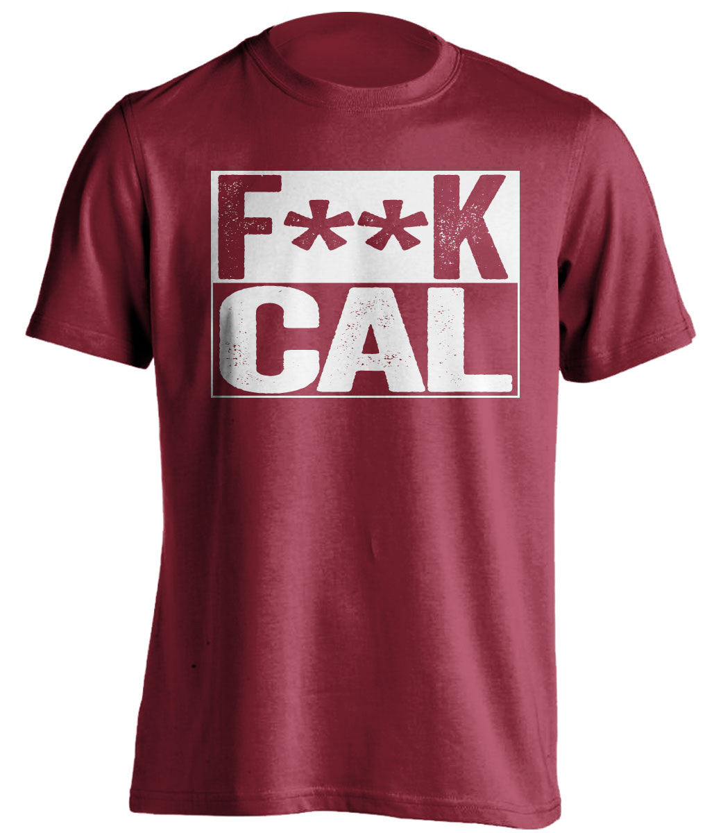 f**k cal stanford cardinals red shirt