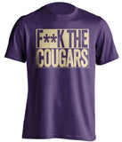 F**K THE COUGARS Washington Huskies purple TShirt