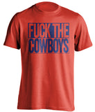 fuck the cowboys new york giants red shirt