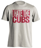 i hate the cubs arizona diamondbacks sand shirt