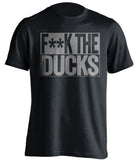 f**k the ducks la kings black shirt