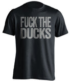 fuck the ducks la kings black tshirt