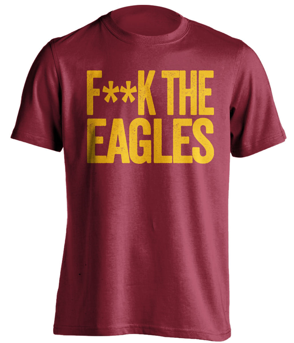 F**K THE EAGLES Washington Redskins red Shirt