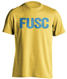 FUSC UCLA Bruins gold TShirt