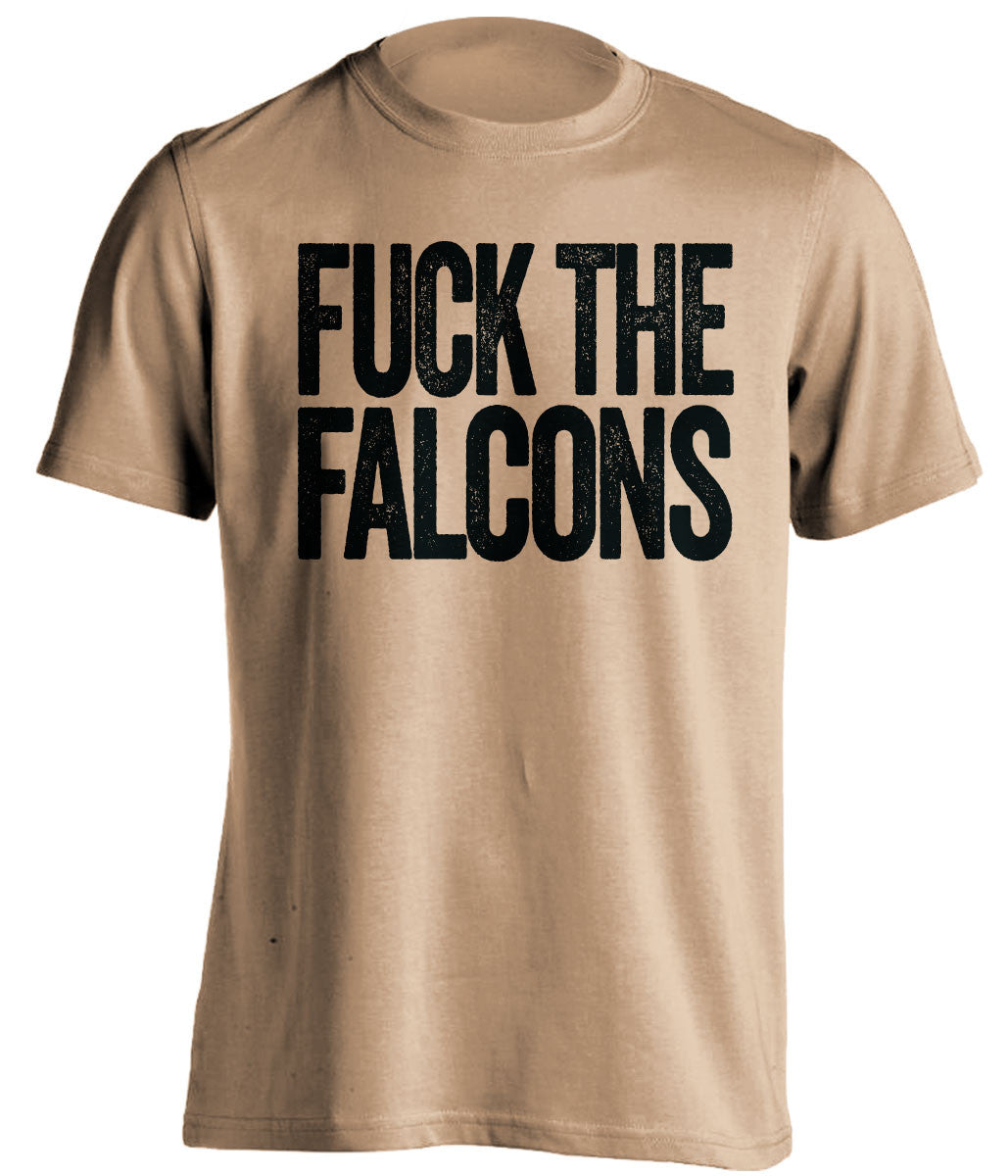 f**k the falcons new orleans saints gold tshirt