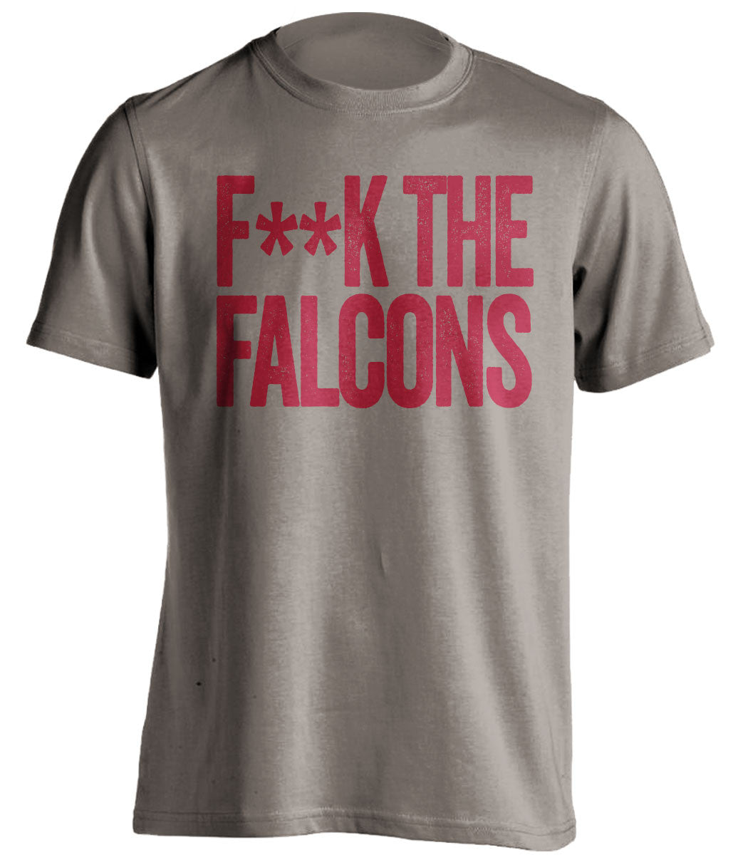 F**K THE FALCONS Tampa Bay Buccaneers gold Shirt