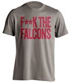 F**K THE FALCONS Tampa Bay Buccaneers gold Shirt