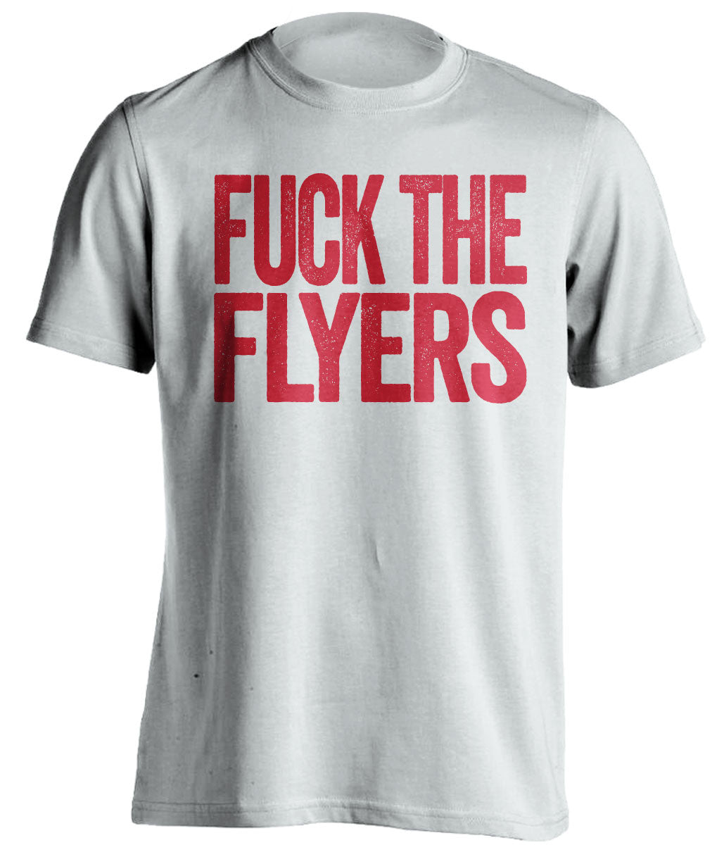 FUCK THE FLYERS Washington Capitals white Shirt