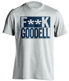 F**K GOODELL New England Patriots white tShirt