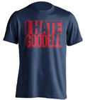 I Hate Goodell New England Patriots blue TShirt