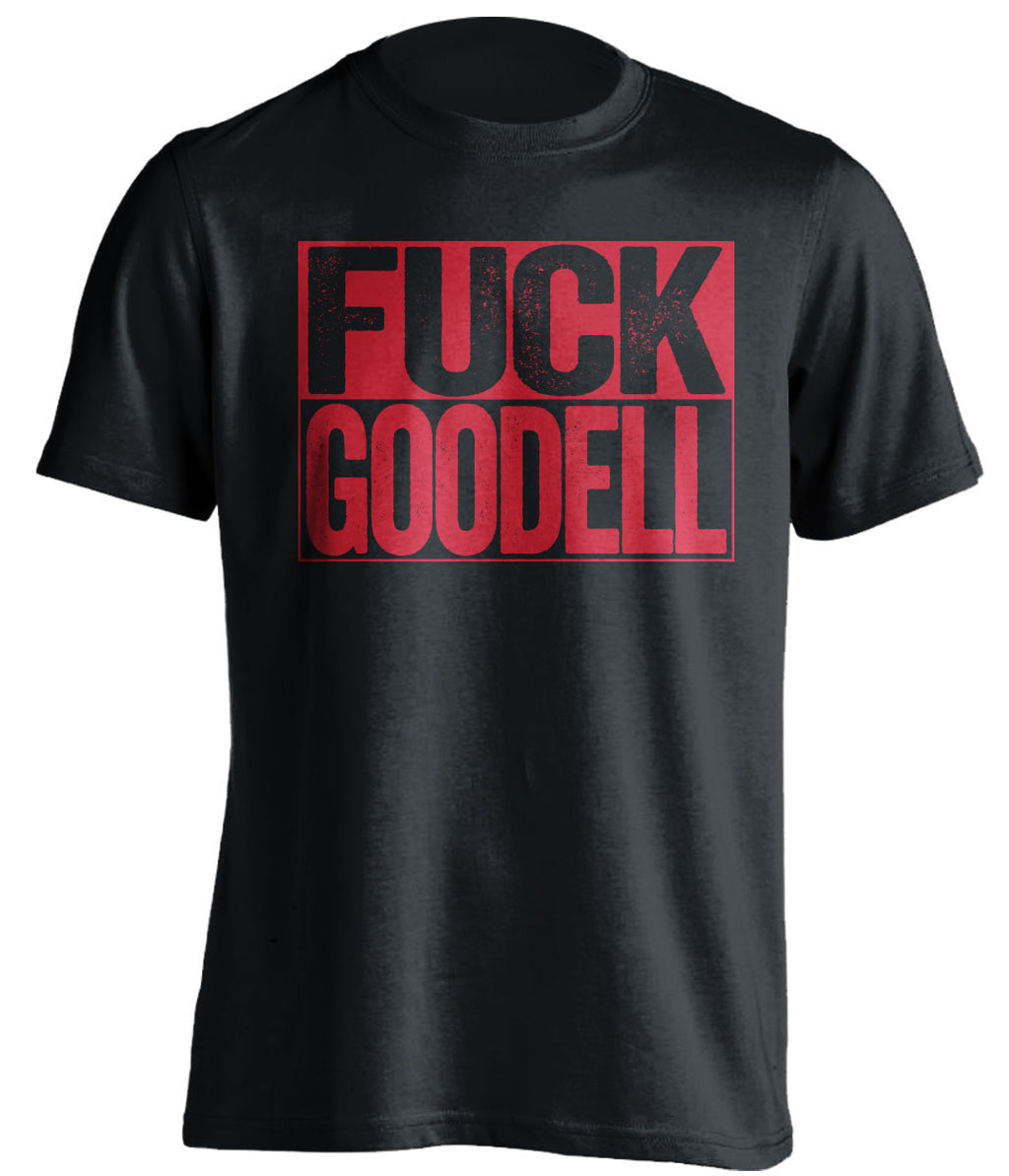 FUCK GOODELL New England Patriots black TShirt