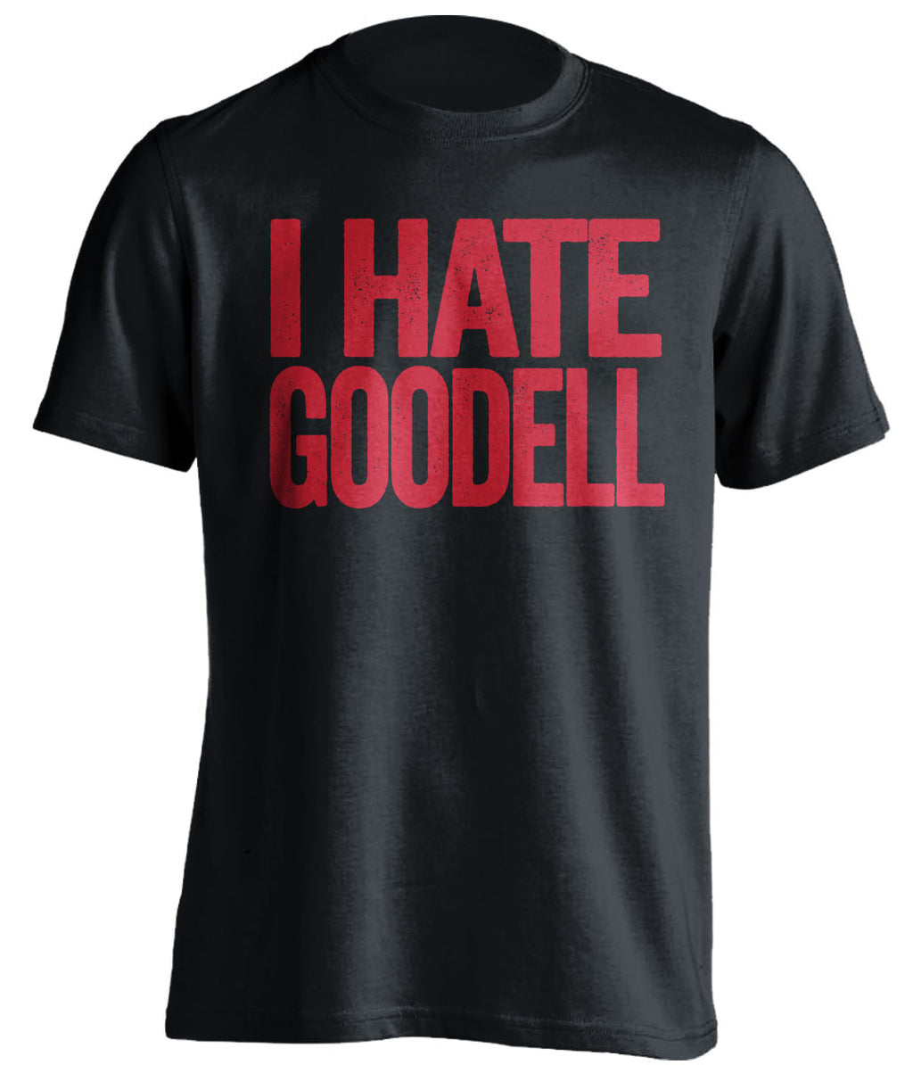I Hate Goodell New England Patriots black Shirt