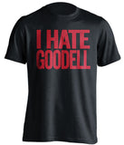 I Hate Goodell New England Patriots black Shirt