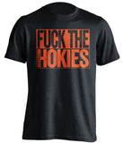 fuck the hokies virginia cavaliers black shirt