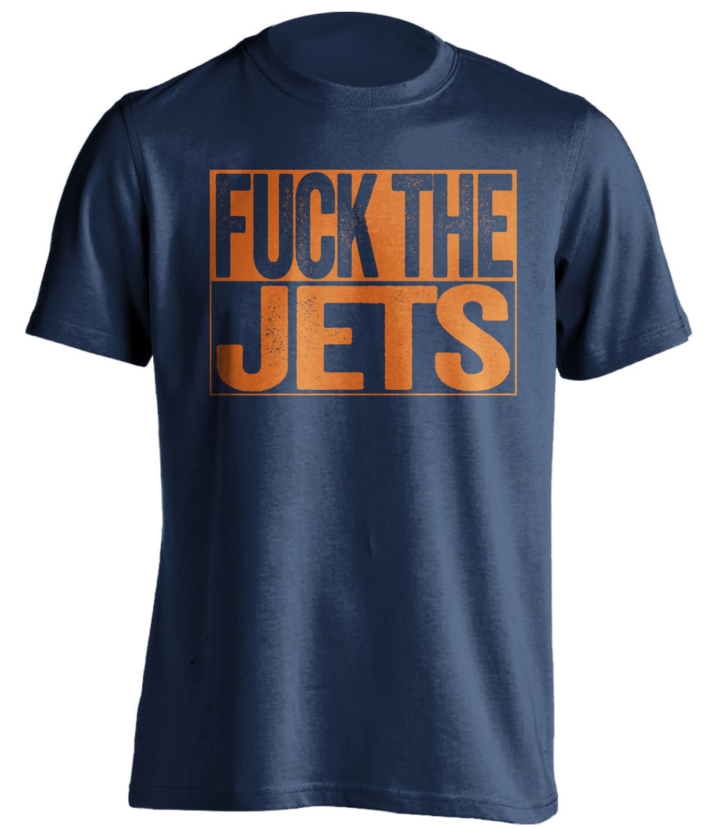 fuck the jets edmonton oilers blue shirt