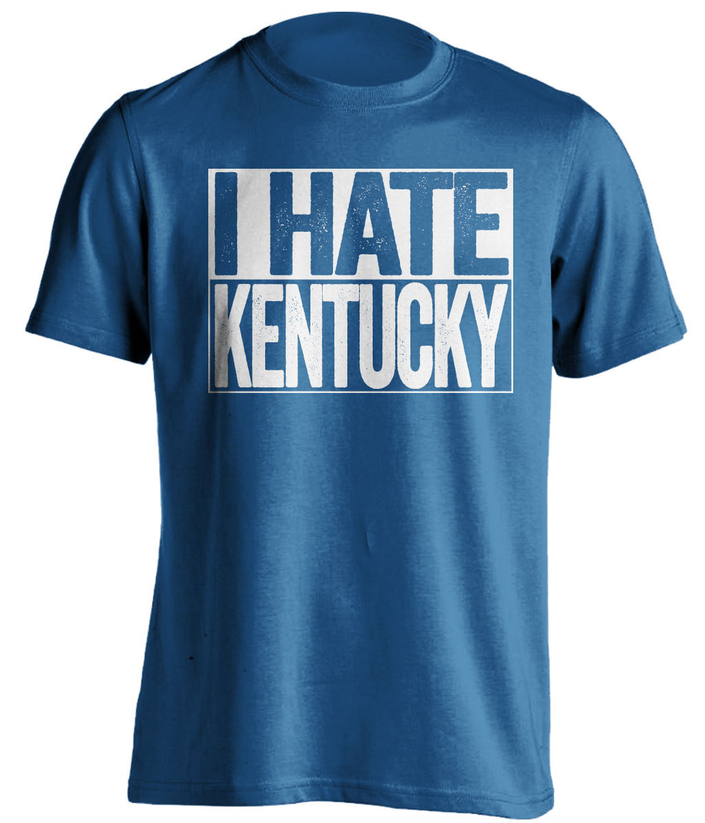 i hate kentucky duke blue devils blue shirt