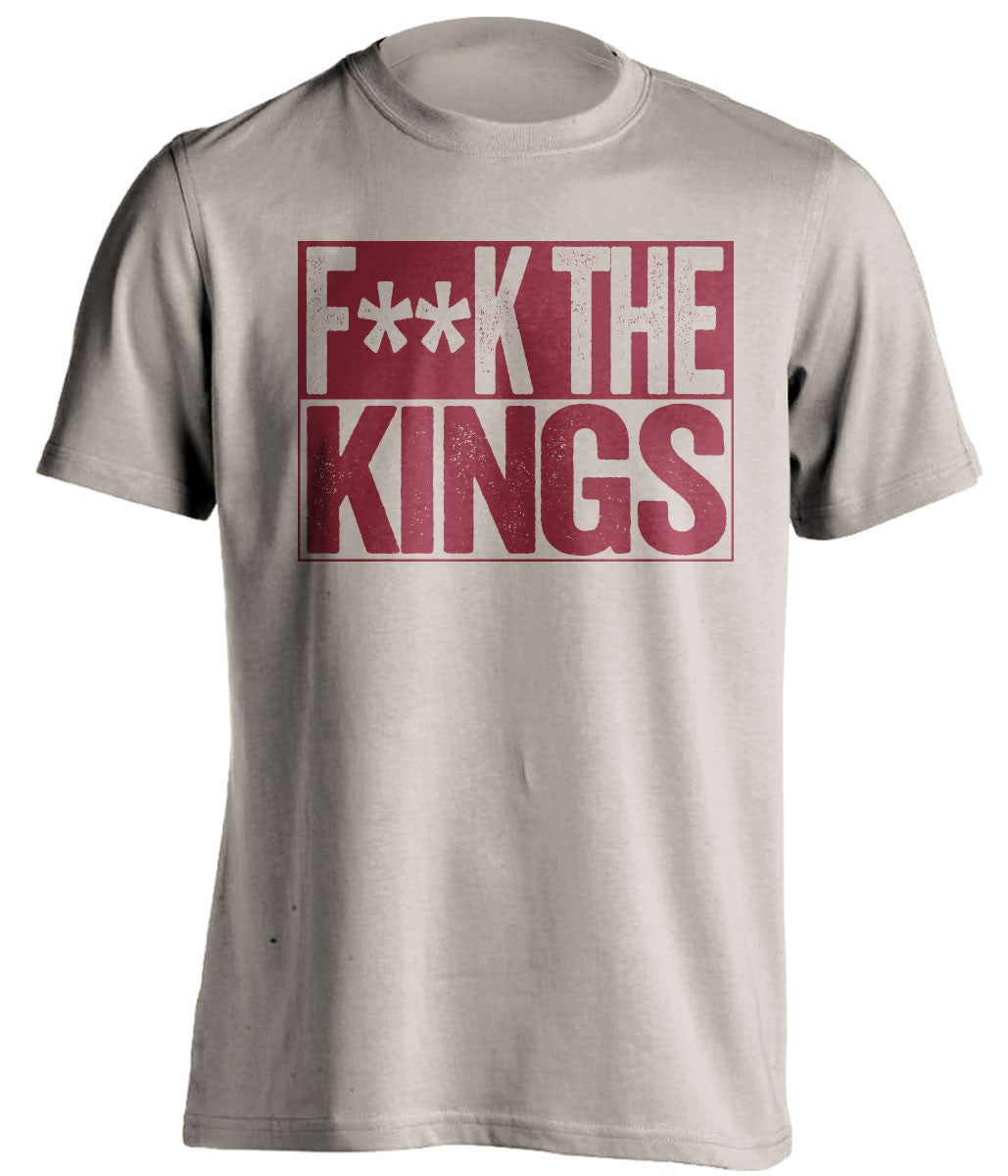 f**k the kings arizona coyotes sand shirt