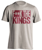 f**k the kings arizona coyotes sand shirt
