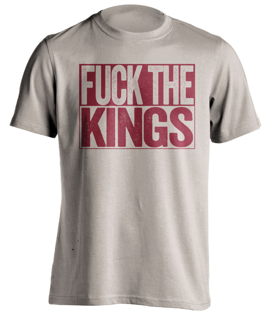 fuck the kings arizona coyotes sand shirt