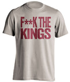 f**k the kings arizona coyotes sand tshirt