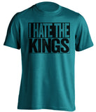 I Hate The Kings - San Jose Sharks T-Shirt - Box Design