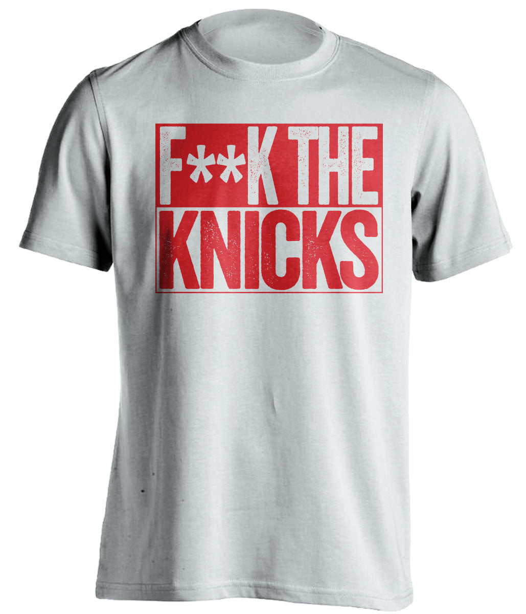 f**k the knicks chicago bulls white shirt