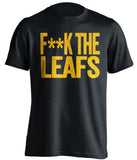 FUCK THE LEAFS - Buffalo Sabres T-Shirt - Text Design