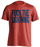 FUCK THE LIGHTNING Florida Panthers red Shirt