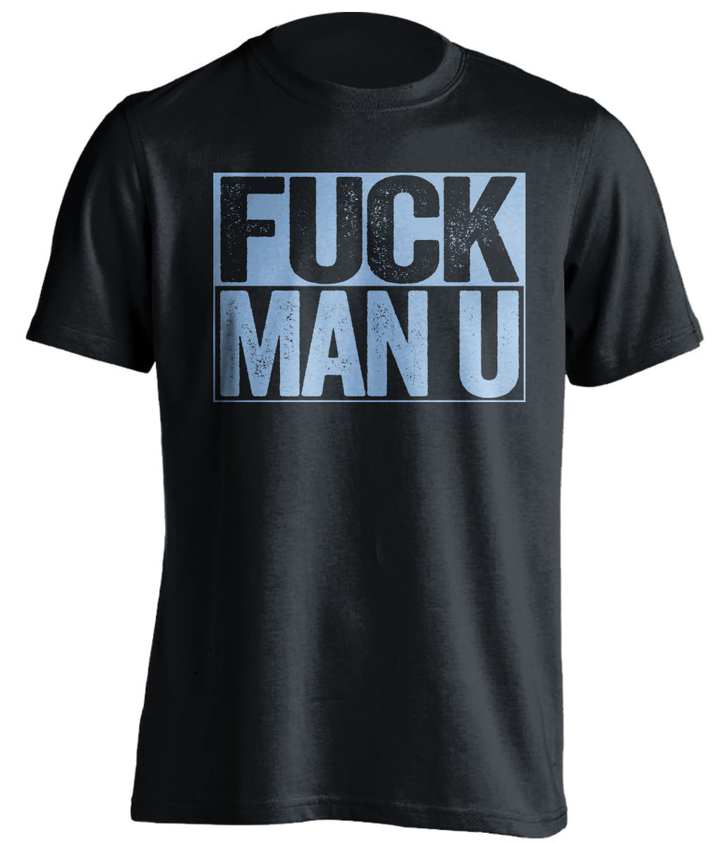 FUCK MAN U West Ham United FC black TShirt