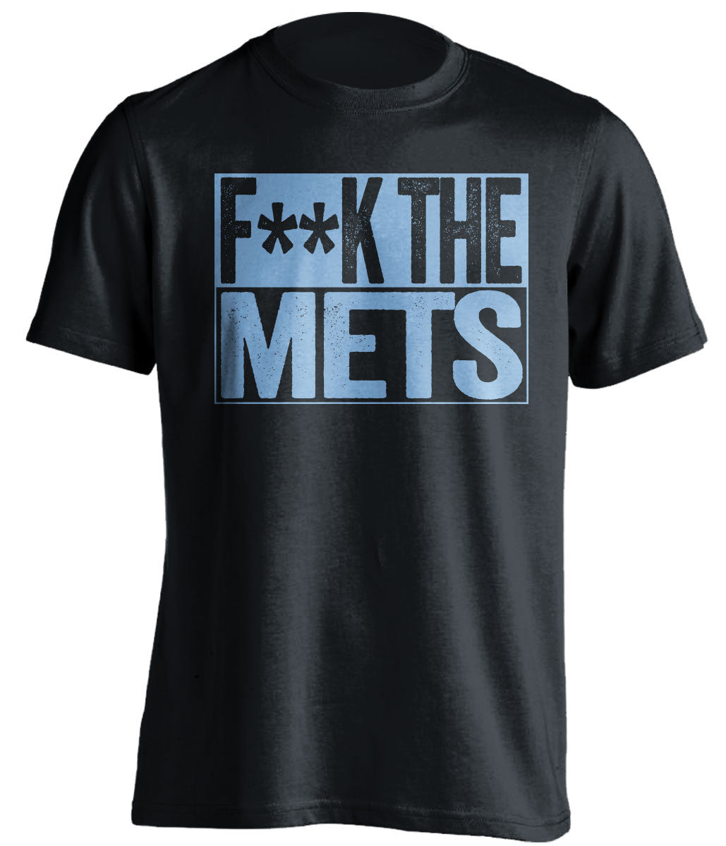 F**K THE METS Kansas City Royals black TShirt