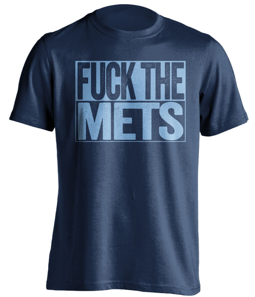 FUCK THE METS Kansas City Royals navy TShirt
