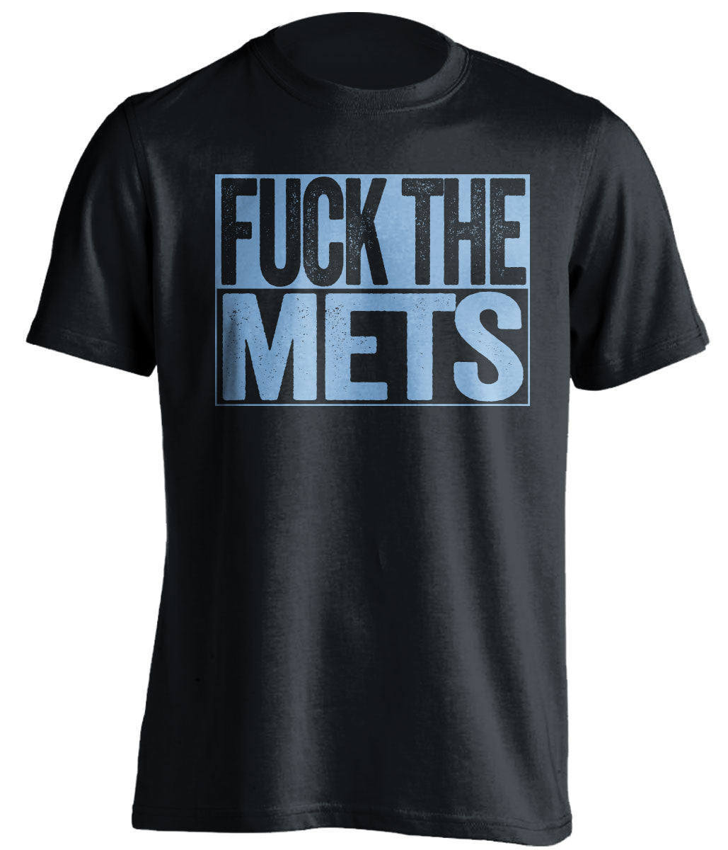 FUCK THE METS Kansas City Royals black TShirt