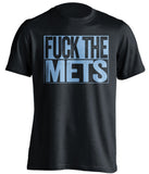 FUCK THE METS Kansas City Royals black TShirt
