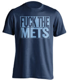 FUCK THE METS Kansas City Royals navy TShirt