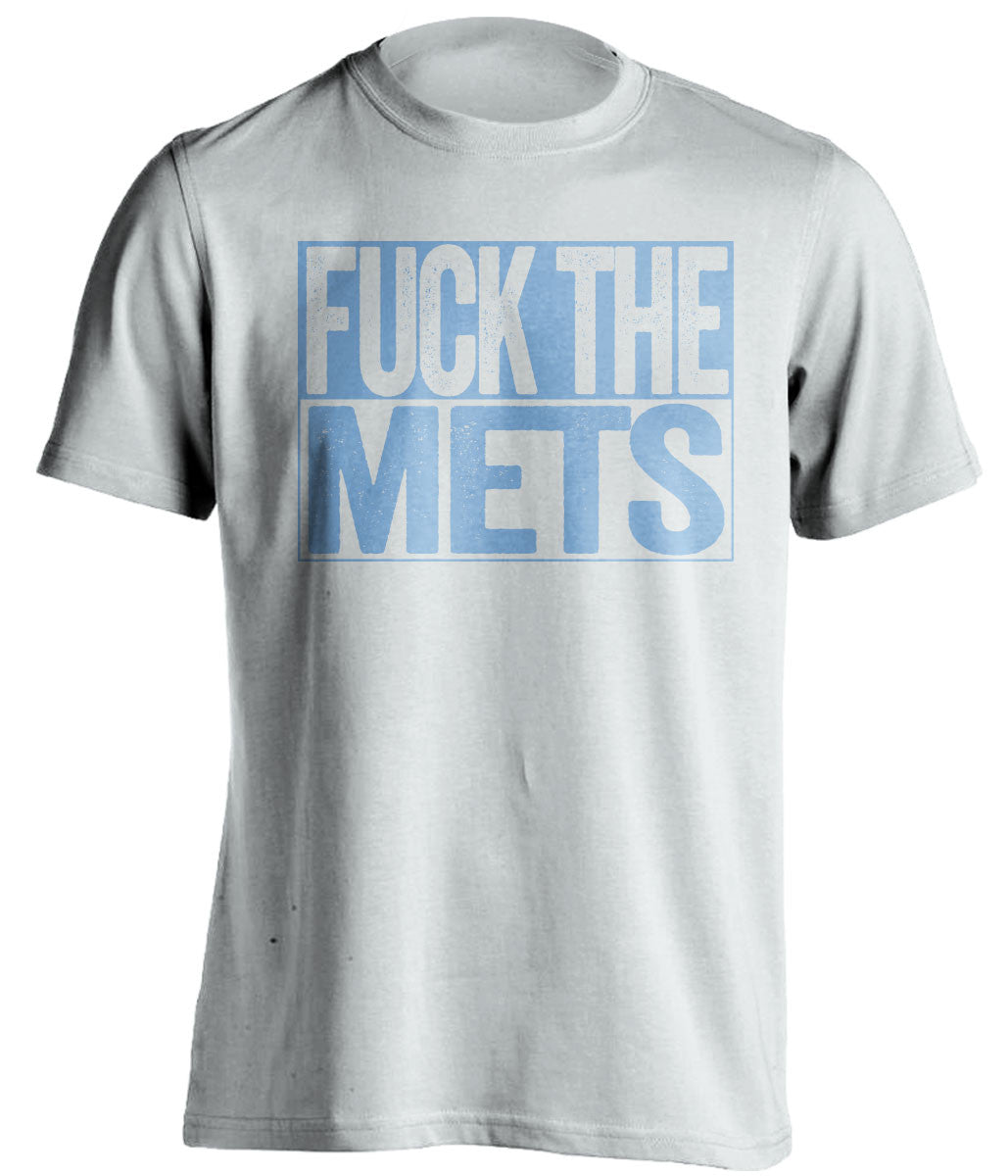 FUCK THE METS Kansas City Royals white TShirt