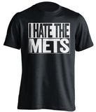 i hate the mets new york yankees black shirt