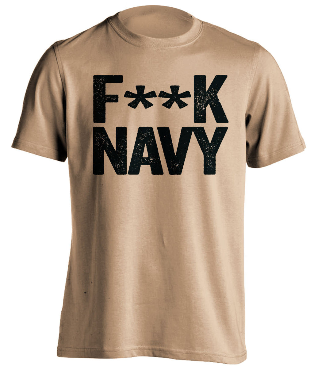 F**K NAVY Army Black Knights gold Shirt