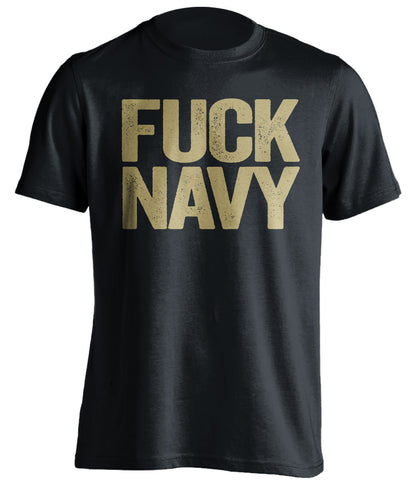 FUCK NAVY Army Black Knights black Shirt