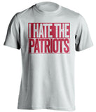 i hate the patriots houston texans white shirt