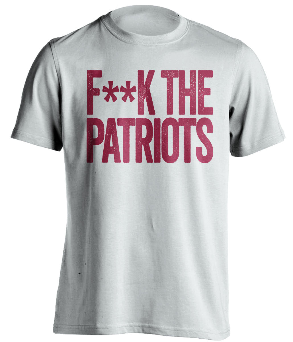 F**K THE PATRIOTS San Francisco 49ers white Shirt