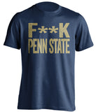 F**K PENN STATE Pittsburgh Panthers blue Shirt