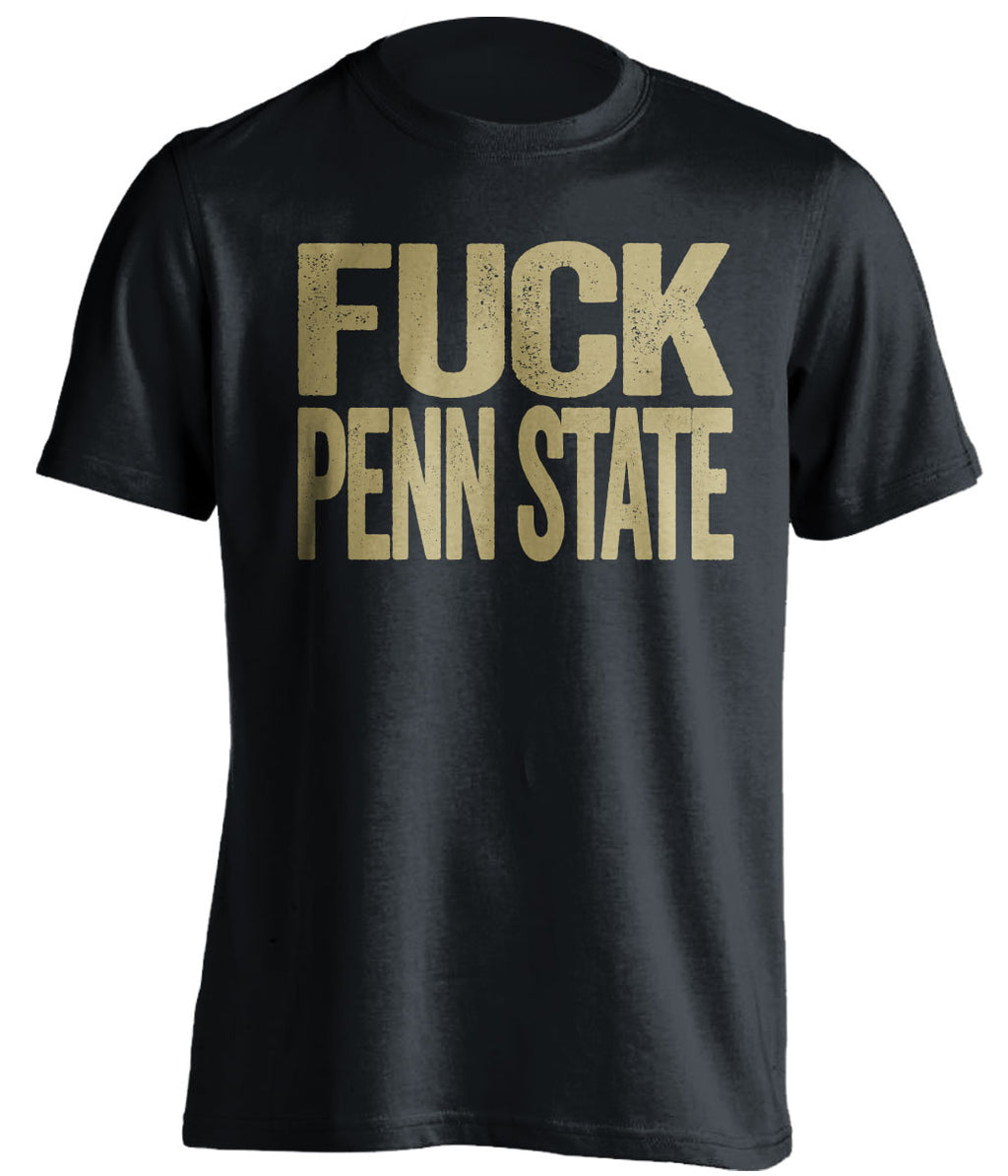 FUCK PENN STATE Pittsburgh Panthers black Shirt