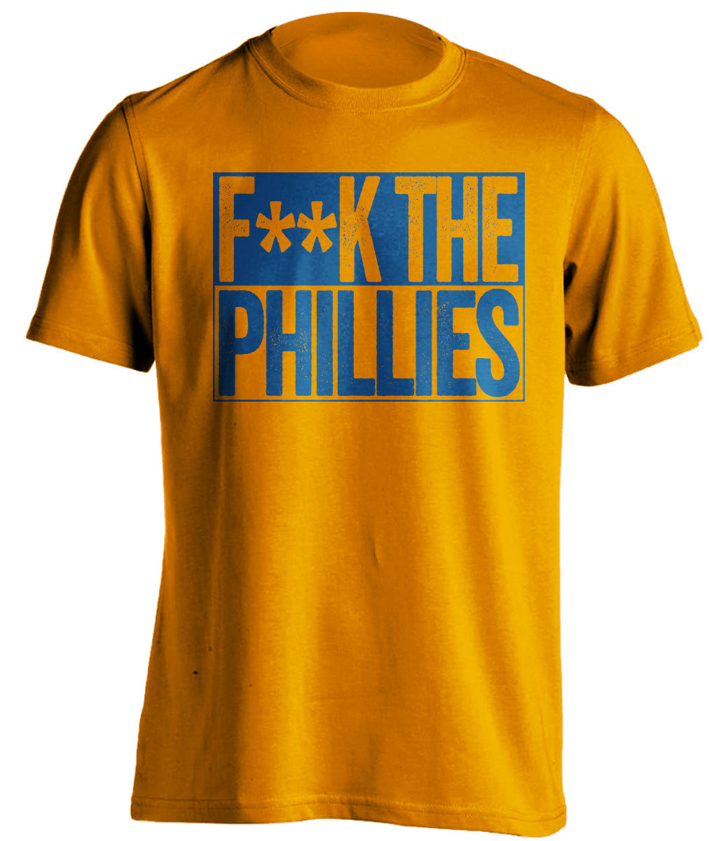F**K THE PHILLIES New York Mets orange TShirt