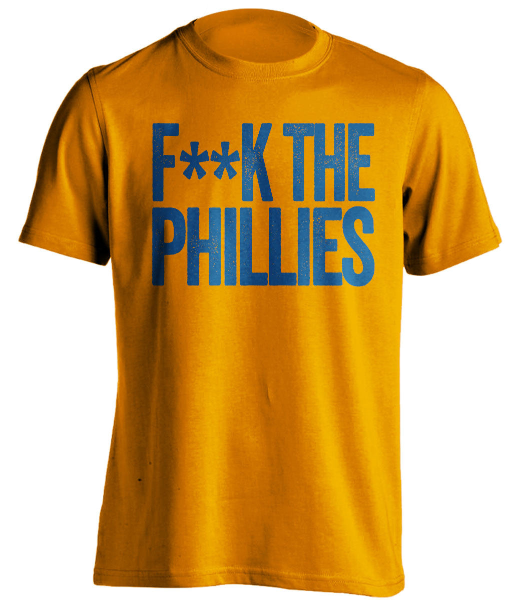 F**K THE PHILLIES New York Mets orange Shirt