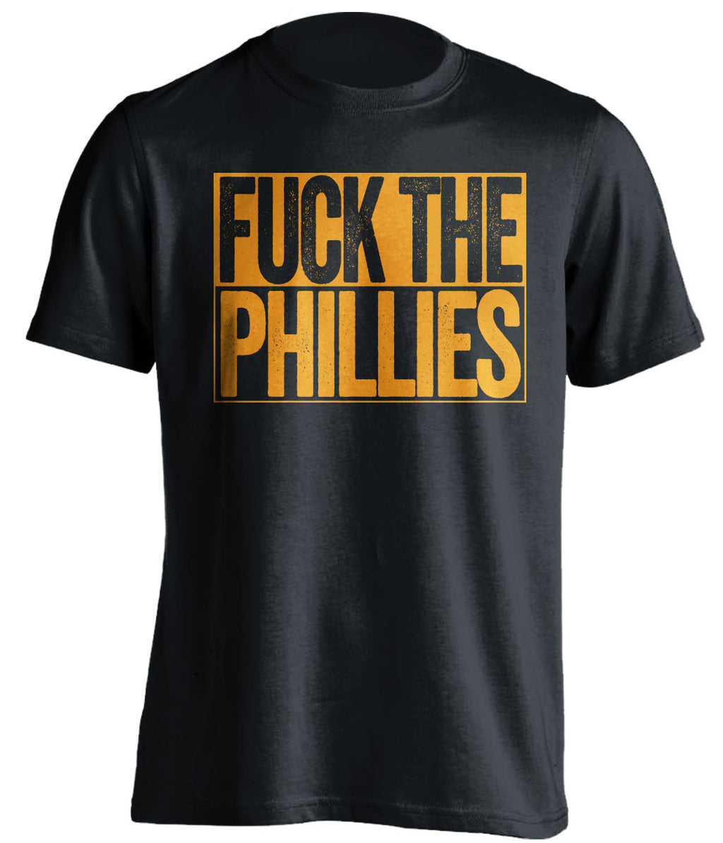 FUCK THE PHILLIES New York Mets black TShirt