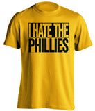 I Hate The Phillies - Pittsburgh Pirates Fan T-Shirt - Box Design - Beef Shirts