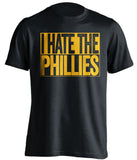 I Hate The Phillies - Pittsburgh Pirates Fan T-Shirt - Box Design - Beef Shirts