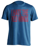 i hate the red wings colorado avalanche blue tshirt 